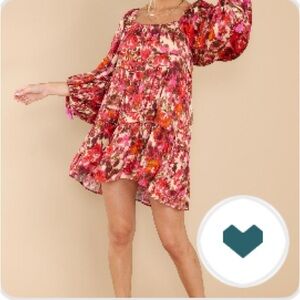 Olivaceous Babydoll Dress 
Size Medium New